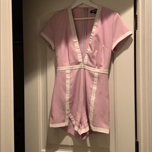Misguided purple romper